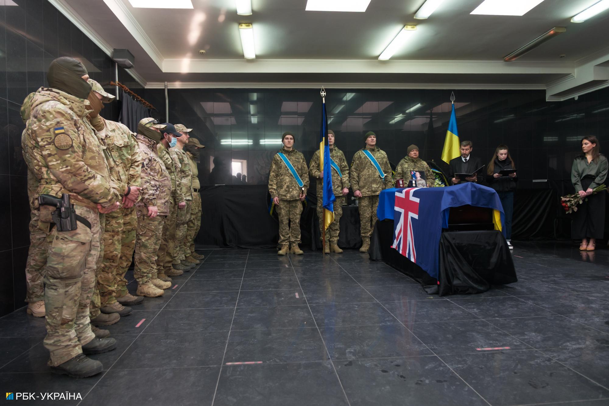 Віддав життя за Україну. У Києві попрощались із 28-річним бійцем з Нової Зеландії